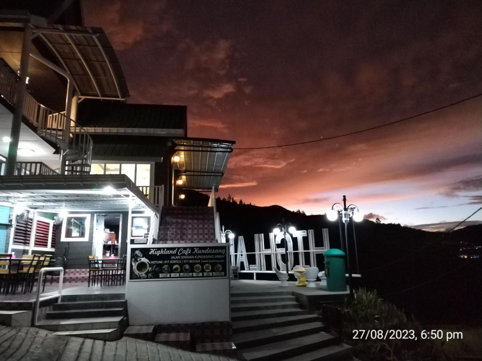 Highland Homestay Kundasang راناوْ المظهر الخارجي الصورة